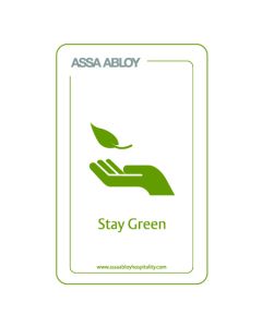 RFID Paper Keycard MIFARE UL EV1 Stay Green Logo