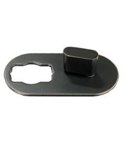 Escutcheon Thumbturn Signature US Ant Dark brass end