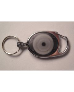 Kartenjojo mit Ring (schwarz transparent)