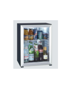 POLAR BAR 30LTS GLASS BLACK DOOR
