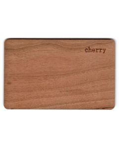 RFID Keycard Mifare UL EV1 Wood-Cherry