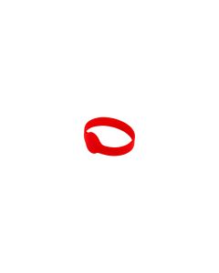 RFID Silic. Wristb. MIFARE Classic 4K Red 64mm