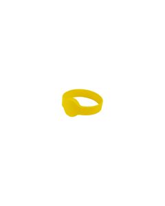 RFID Silic. Wristb. MIFARE Classic 4K Yellow 64mm