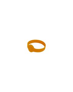 RFID Silic. Wristb. MIFARE Classic 4K Orange 74mm